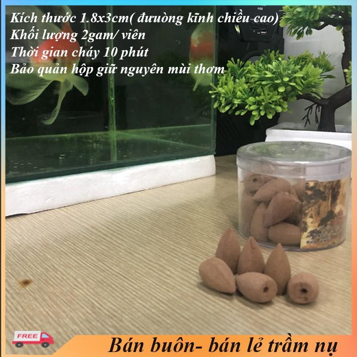 Nụ trầm hương BÚP SEN 40 nụ khói tỏa ngược dùng cho thác khói trầm hương