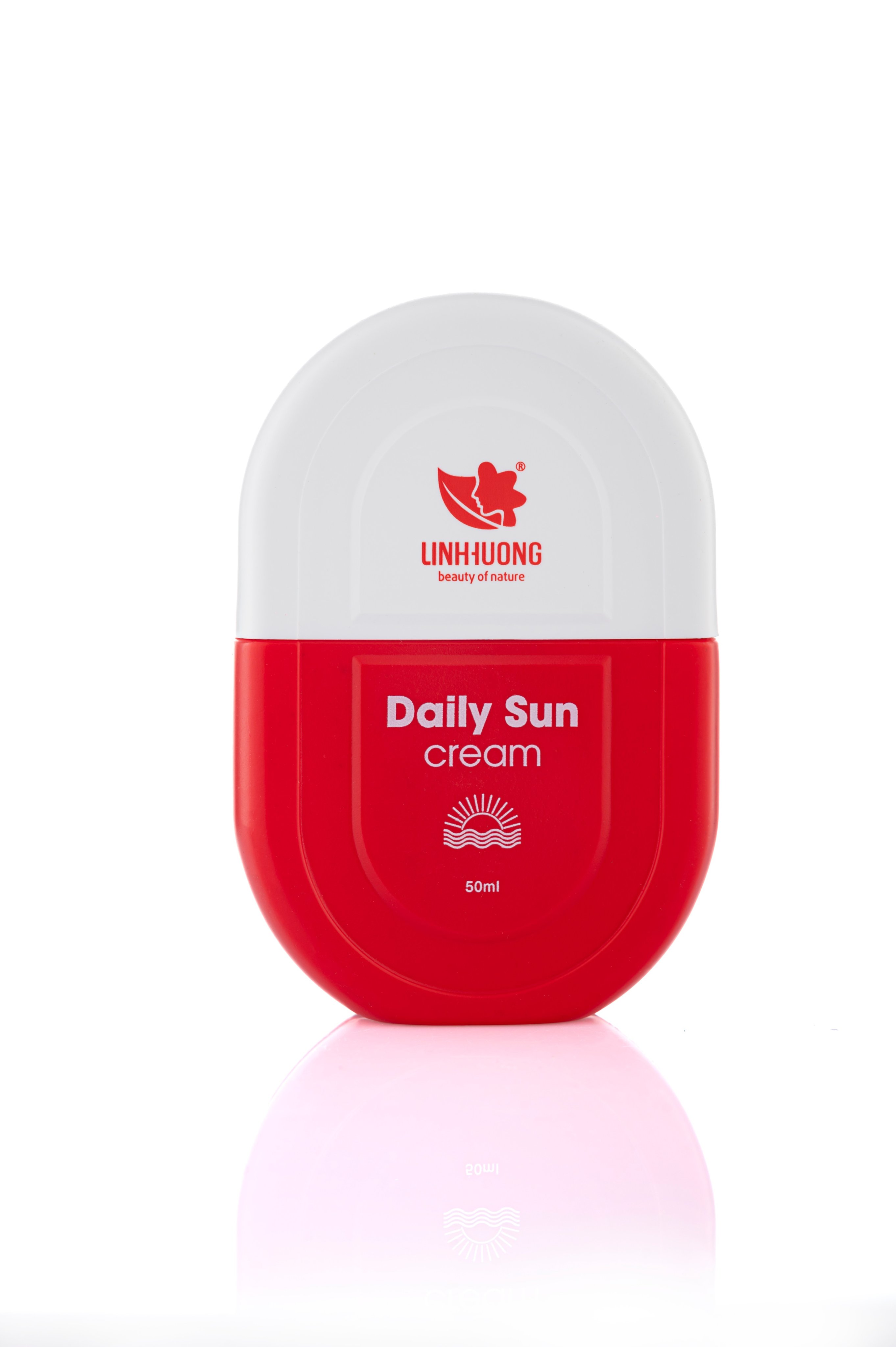 Sữa Chống Nắng Daily Sun Cream Linh Hương Beauty Of Nature SPF50+ PA+++ quang phổ rộng kem chống nắng dạng sữa lai vật lí hóa học dưỡng trắng chống nắng cho da 50ml