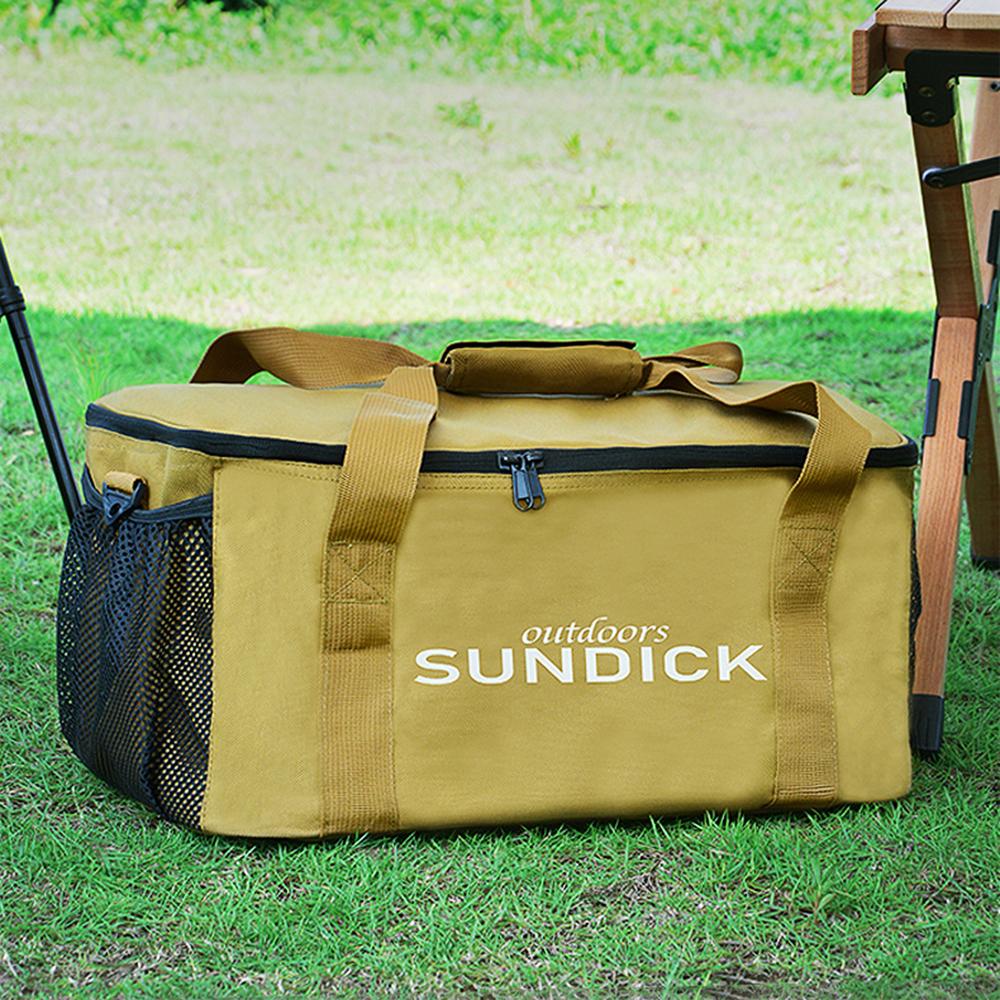 Outdoor Camping Storage Bag Portable Wear Resistant Oxford Picnic Storage Bag Large Storage Travel Storage Pouch Bag