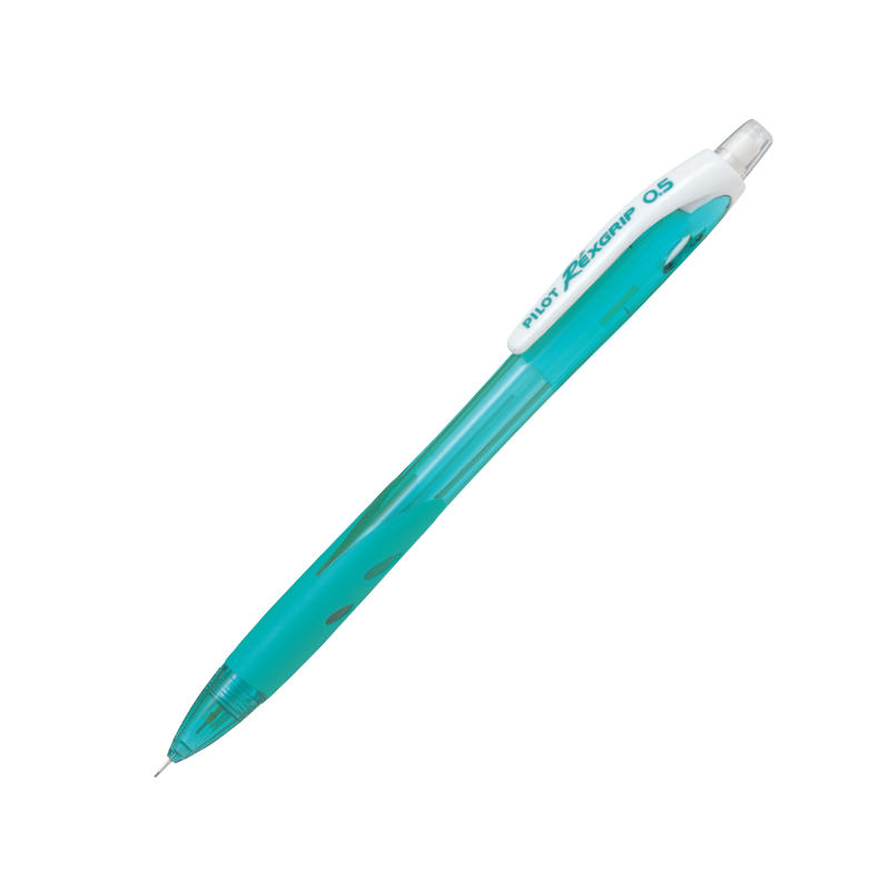 Bút Chì Bấm Rexgrip (Thân Xanh Ngọc Trong) HRG10R-CPG-BGD2B