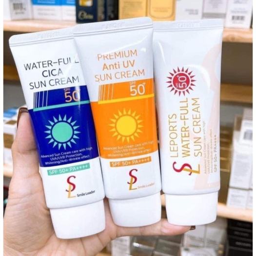 Kem Chống Nắng SL S mile Leader SPF50+ (60ml)-trắng ( không tem phụ )