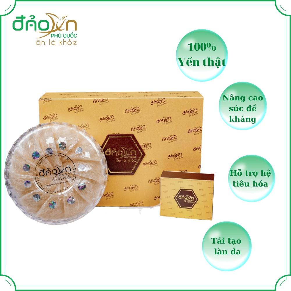Tổ yến Trắng tinh chế Đảo Yến Phú Quốc - Yến sào nguyên chất tinh chế - 100% khai thác tại đảo Phú Quốc