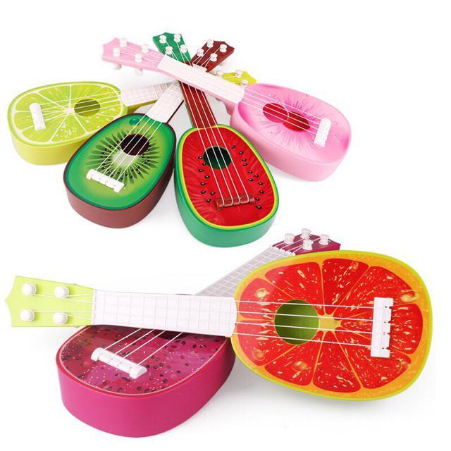 Đàn Guitar Mini Trái Cây Giúp Bé Cảm Thụ Âm Nhạc ( hàng sẵn )