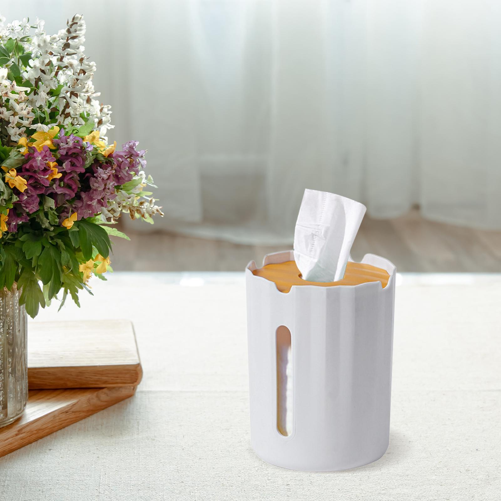 Tissue Box Holder Paper Holder Dispenser for Home Living Room Kitchen
