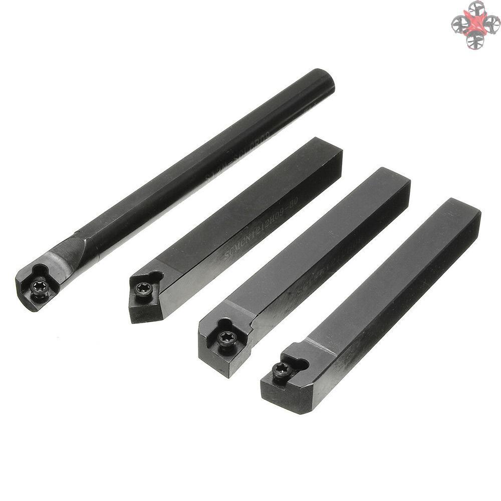 Bộ 4 cán dao tiện + đầu chèn CCMT09T30 + cờ lê T15