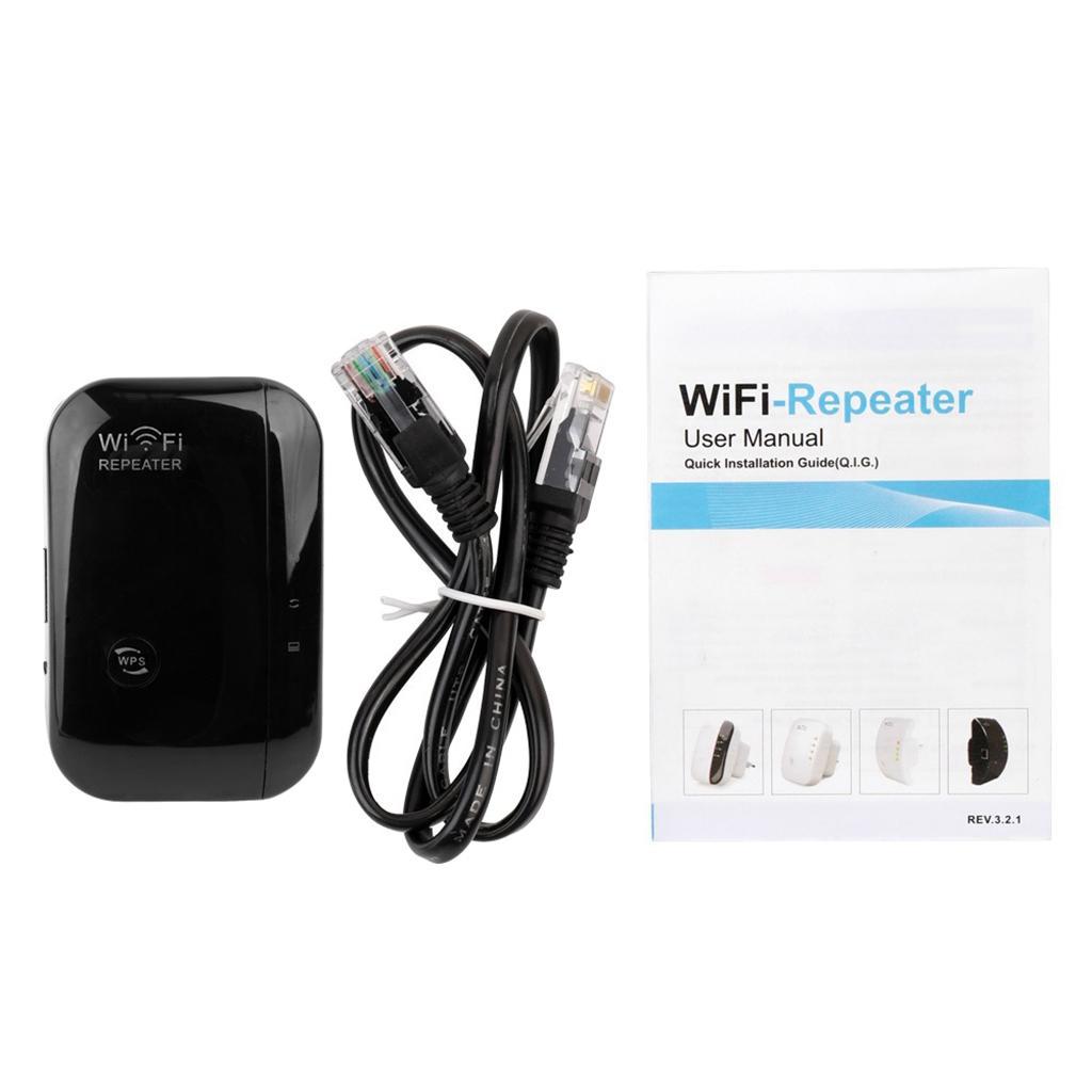 Wireless Repeater Wifi Extender 300Mbps 802.11N Booster Long Range US Plug