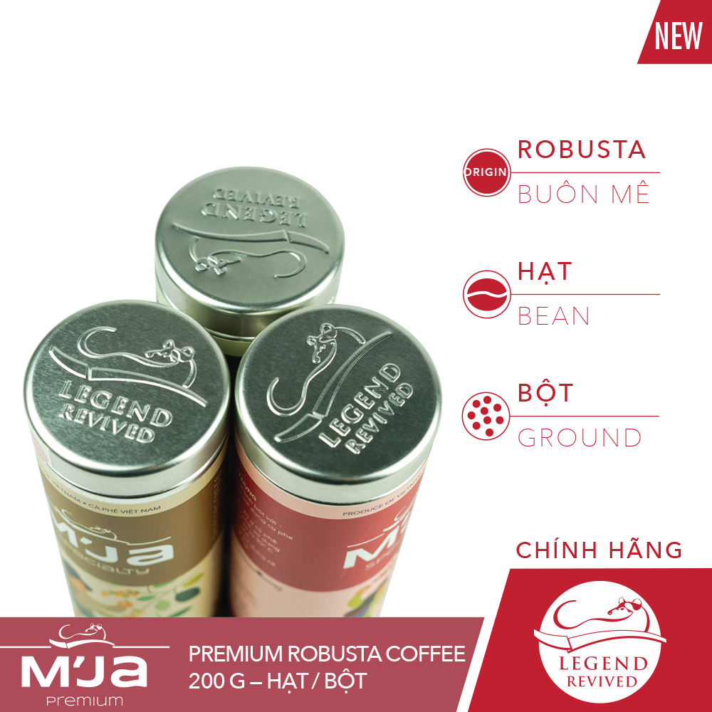 Cà Phê M'JA Premium Robusta 200g