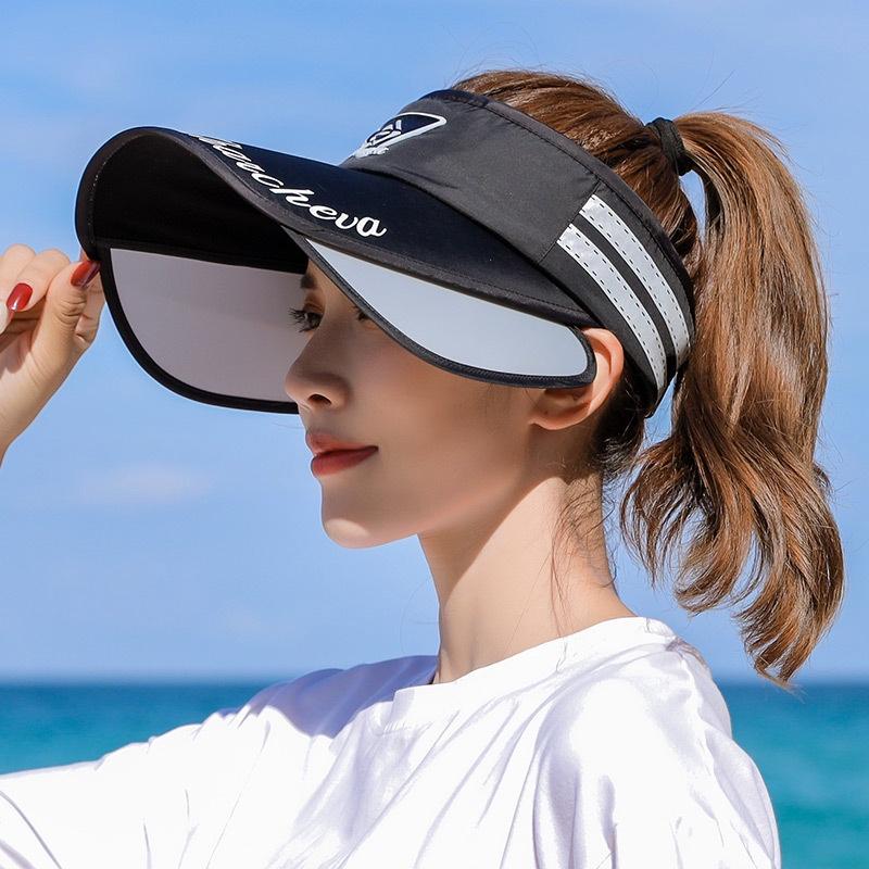 Nón Chống Nắng / Nón Chống Nắng / Mũ Chống Nắng / Mũ Chống Nắng Nam / Mũ Chống Nắng Nữ / Mũ Lưỡi Trai Chống Nắng Tia UV Có Thể Điều Chỉnh Kích Thước Cho Nam Và Nữ