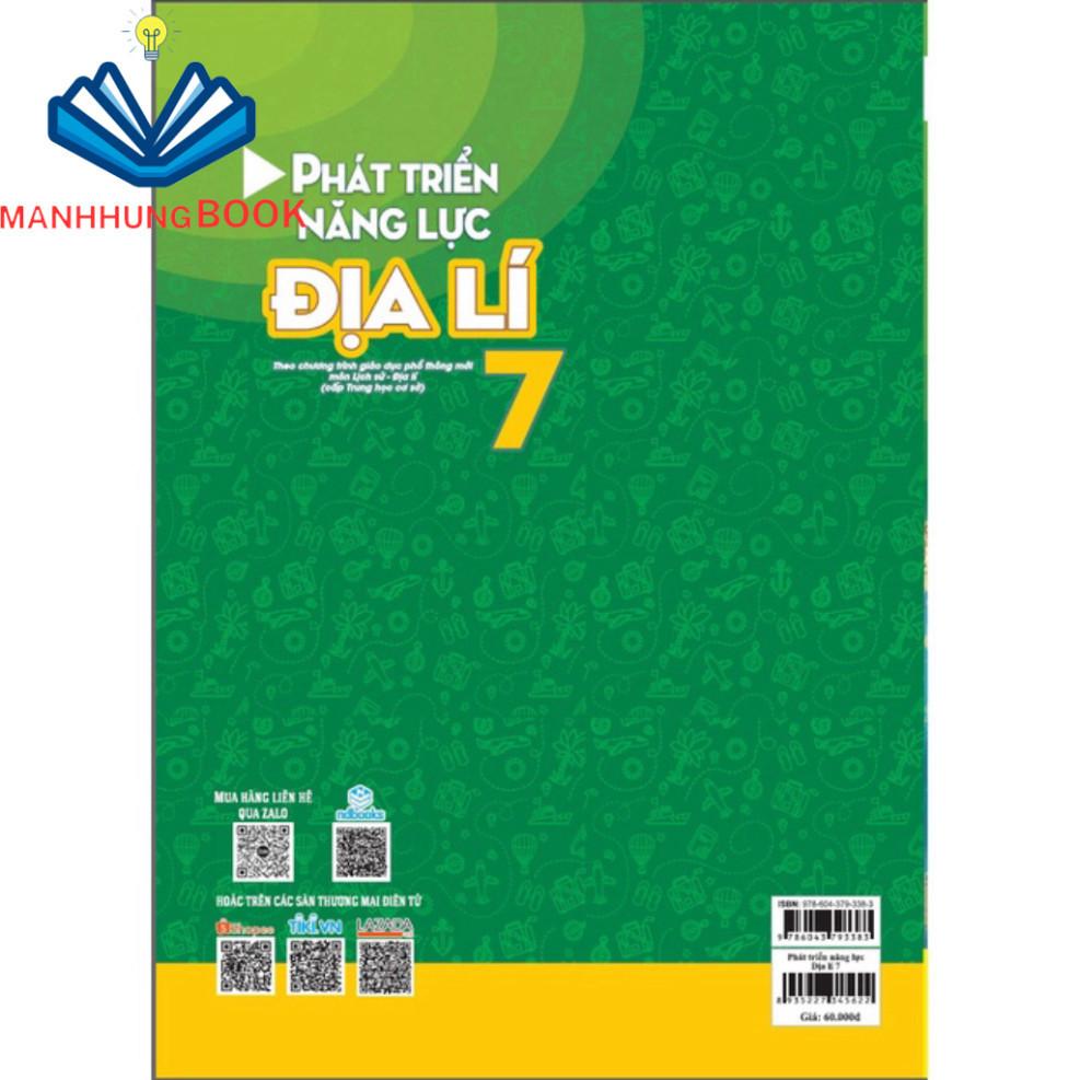 Sách - Phát Triển Năng Lực Địa Lí Lớp 7 (Theo Chương Trình GDPT Mới).