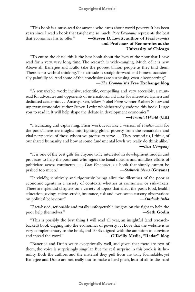 Sách ngoại văn: Poor Economics