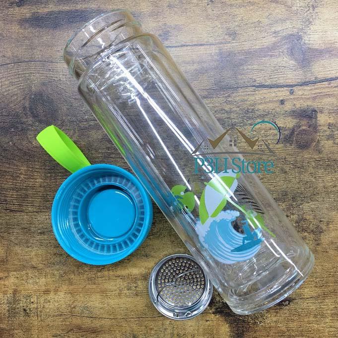 Bình thủy tinh Lock&Lock 2 lớp chịu nhiệt 350ml LLG654