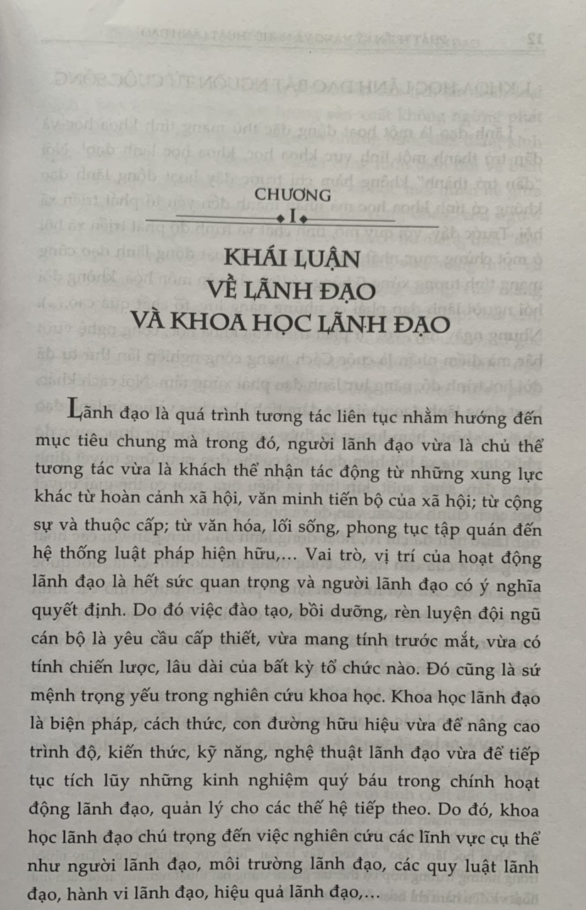 Phát triển kỹ năng và nghệ thuật lãnh đạo