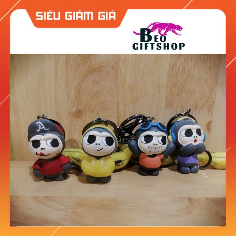 MÓC KHÓA CON KHỈ TRÁI CHUỐI CUTE