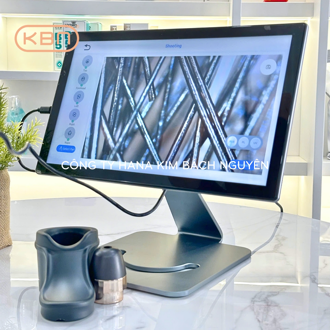 Máy phân tích da đầu và tóc AI Smart Chính Hãng