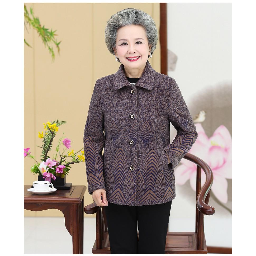 Áo khoác cho người già, cho bà, khoác sóng
