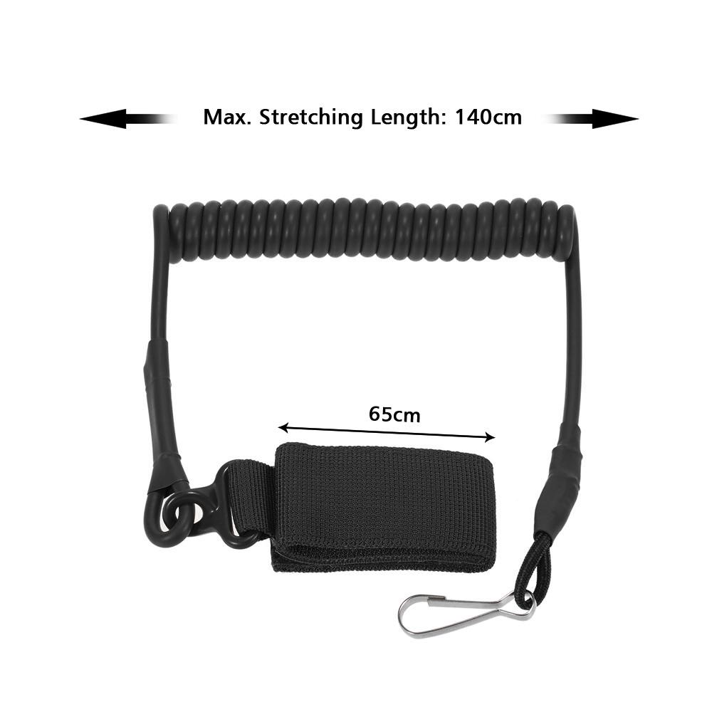 Dây đeo chiến đấu ngoài trời Pistol Lanyard có thể điều chỉnh
