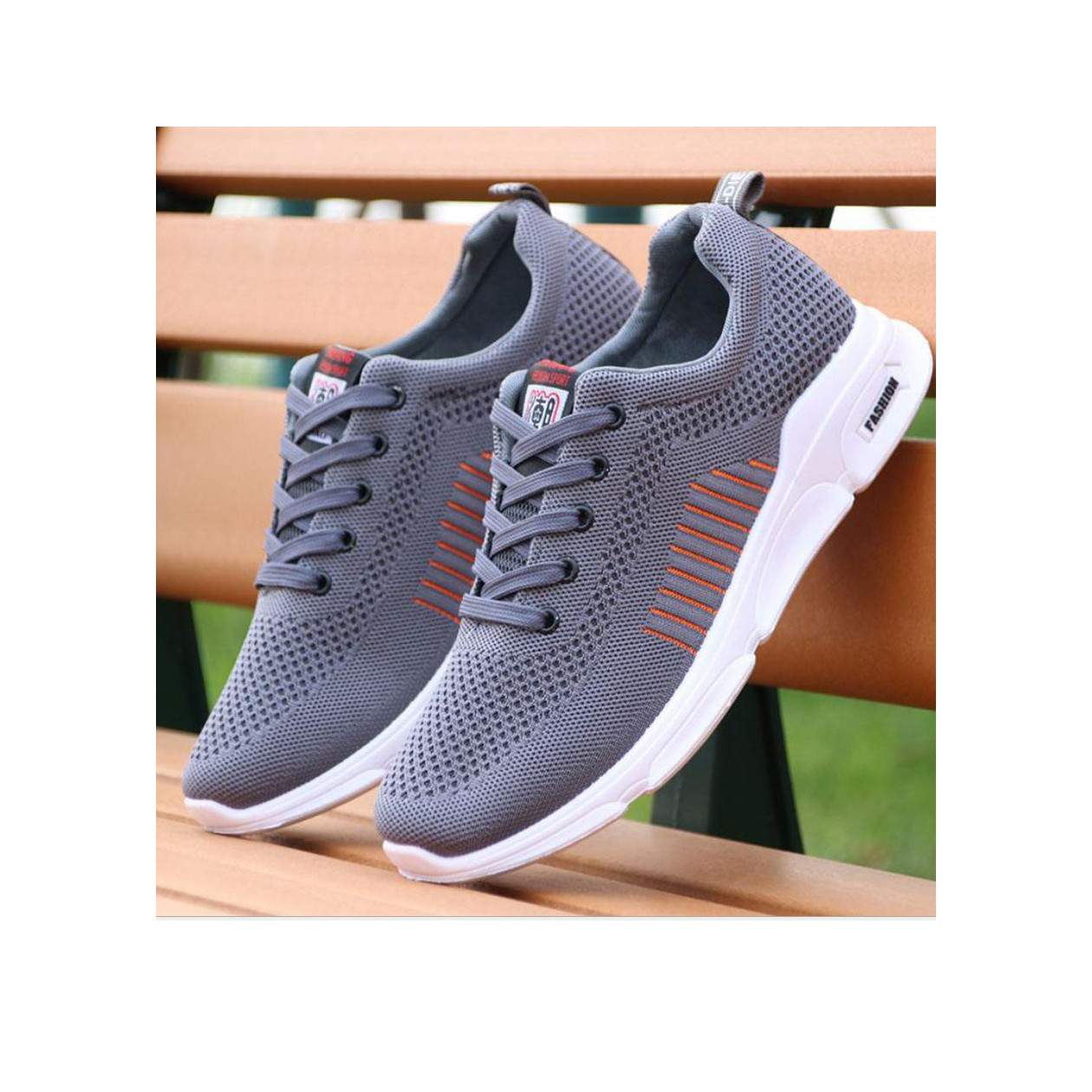 Giày Sneaker Nam GTTN-67 Vải dệt thoáng khí, đế đàn hồi tốt, đi êm chân - Phù hợp cho hoạt động như đi bộ, đi chơi, thể thao, tập gym.