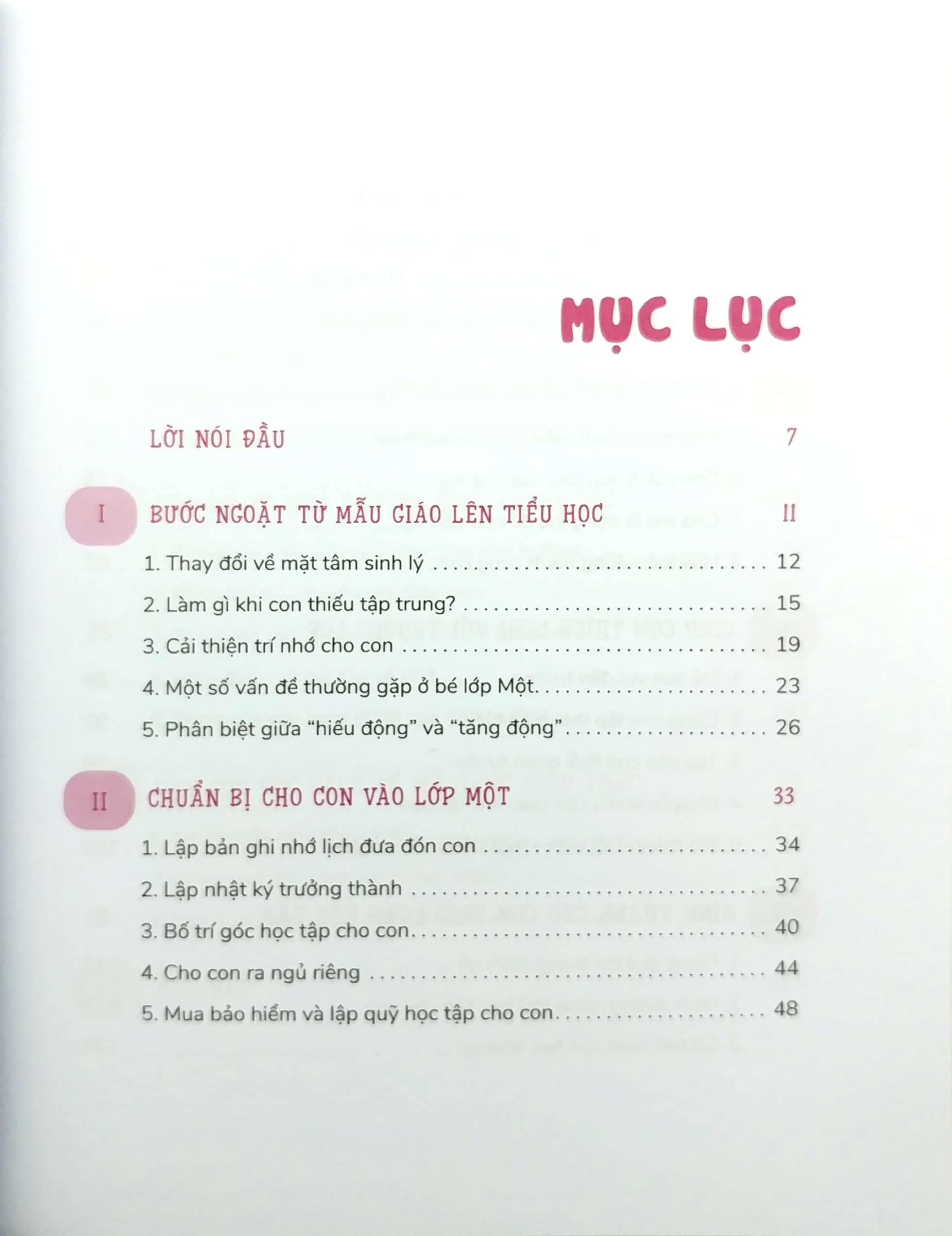 Yêu Con Như Thế Nào Là Vừa Đủ - Con Vào Lớp 1