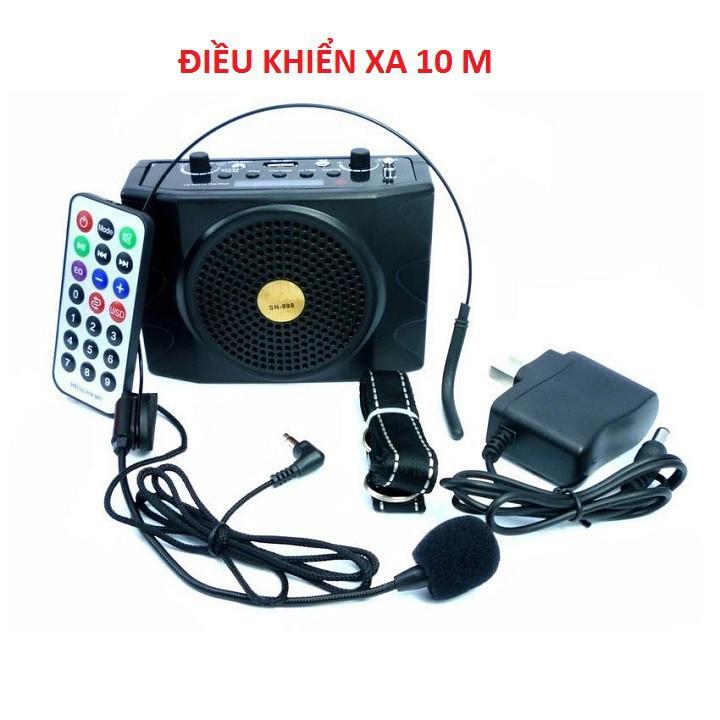 Loa Bẫy Chim, Kiêm Máy Trợ Giảng - Bắt Đài FM - Nghe Nhạc USB Có Điều Khiển