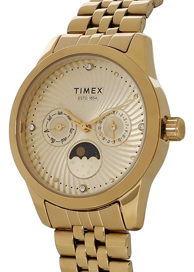 Đồng Hồ Nữ Timex Dây Kim Loại TWEL13104