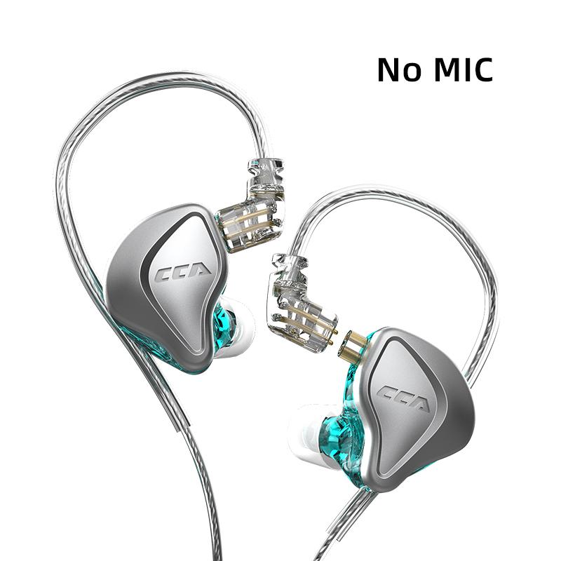 Tai nghe có dây điện động điện CCA NRA trong tai nghe Micro với Micro Metal Hifi Sport Game Tai nghe ngoài trời