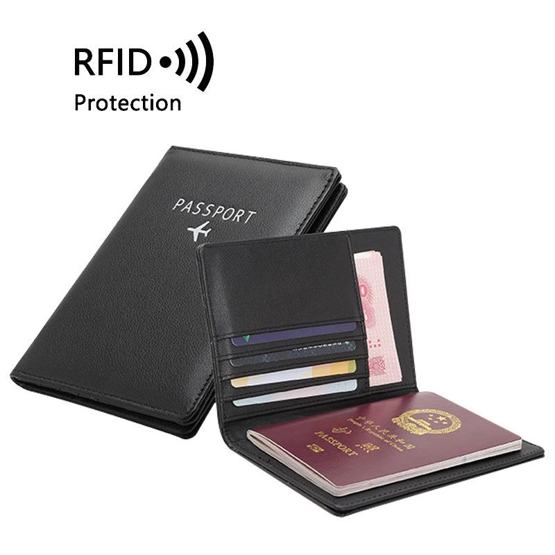 Ví đựng hộ chiếu mới công nghệ RFID chống trộm ví passport đa năng nhiều ngăn PP3 - Rockcow