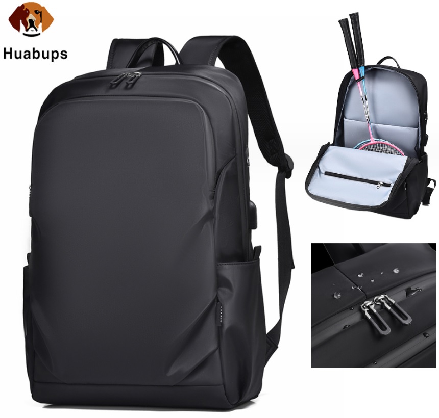 Balo laptop HUABUPS chất liệu chống nước, có cổng USB - H0902