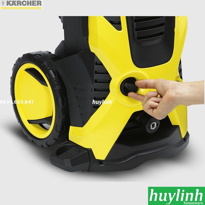 Máy xịt rửa xe cao áp Karcher K5 EU - Sản xuất tại Italy - Motor cảm ứng từ - Hàng chính hãng