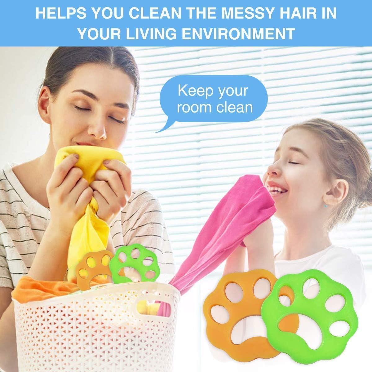 4PCCS chống bóng, công cụ làm sạch lông động vật, máy giặt tóc và cắt lông động vật dính vào quần áo của bạn