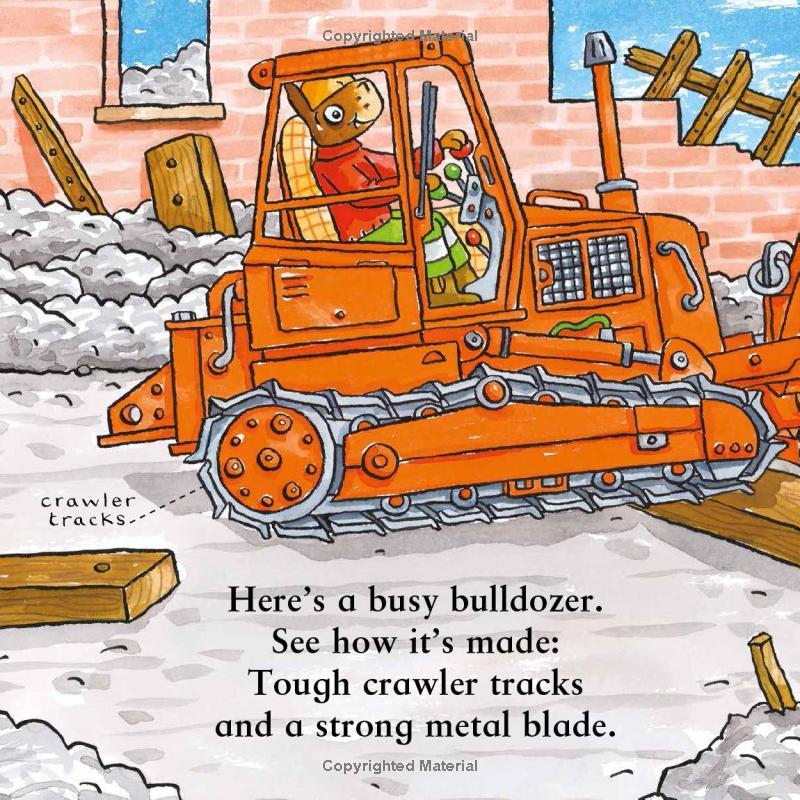 Sách ngoại văn: Amazing Machines - Busy Bulldozers