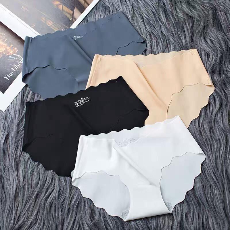 Quần chip lót nữ đúc su lượn sóng cạp cao không đường may thun lạnh sexy gợi cảm rẻ đẹp Yly282