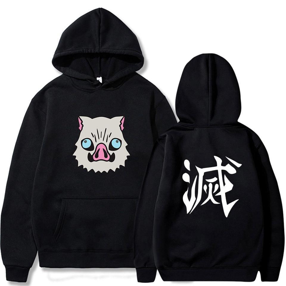 Áo khoác Kimetsu No Yaiba Inosuke mẫu Hoodie cực HOT khuyến mại khủng giá rẻ dẹp