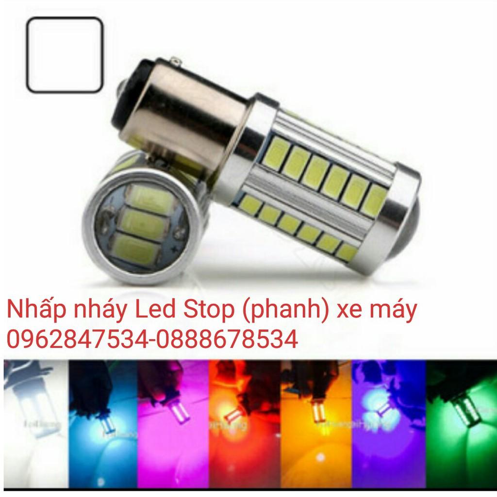 Led Stop xe máy Nhấp nháy 33 tim