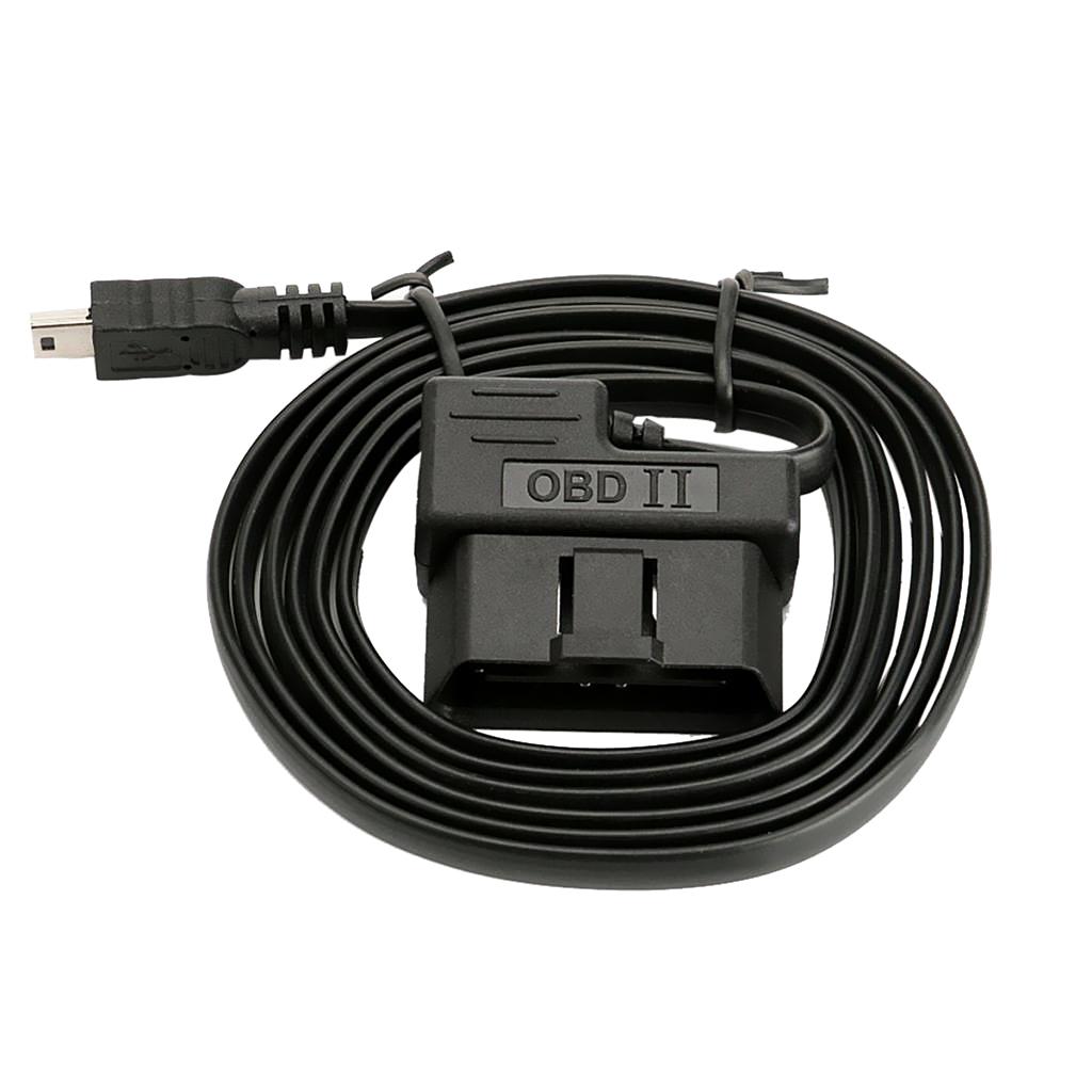 OBD II OBD 2 16 Pin To Mini USB Connecting Cable For Car HUD Head Up Display