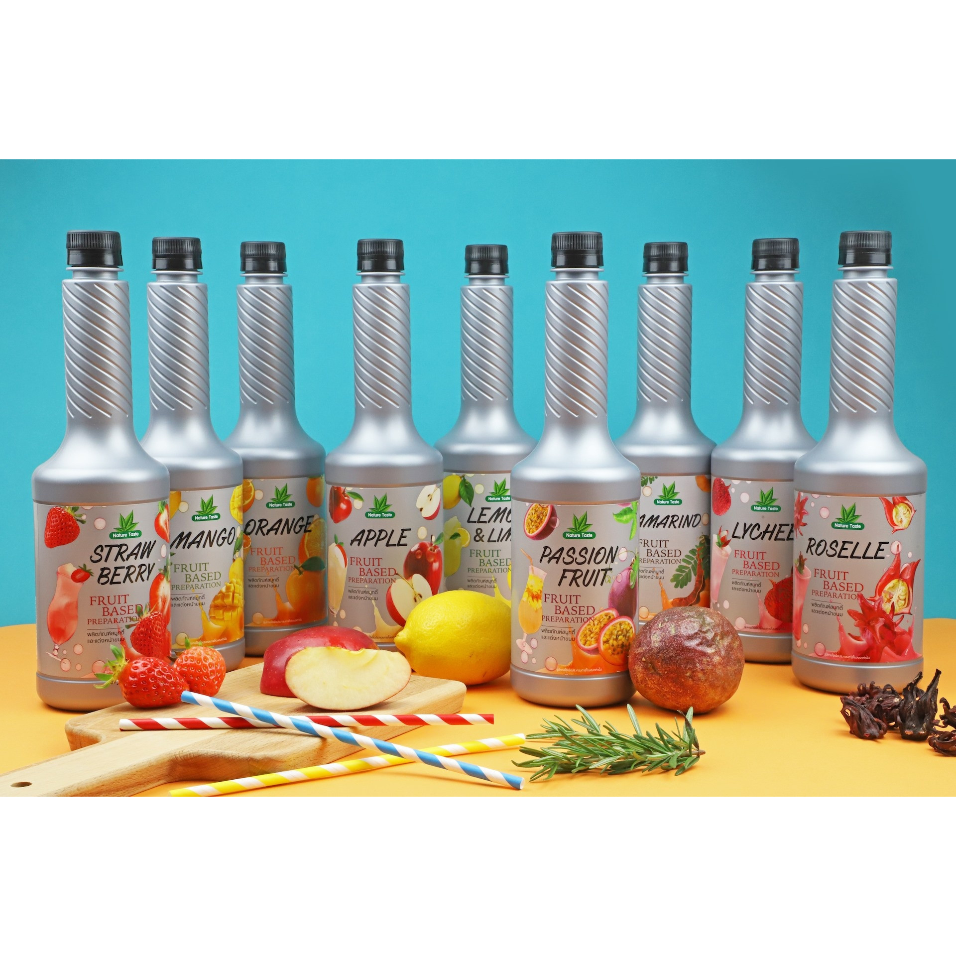 Sốt Trái Cây Cô Đặc Nature Taste (750ml) - 9 Vị