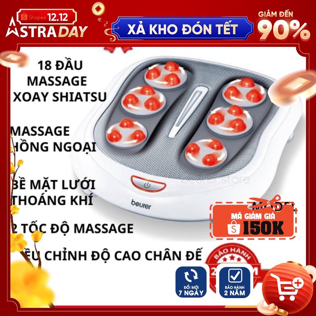 Máy massage chân khô trị liệu Beurer FM60, là máy massage kết hợp đèn hồng ngoại massage các huyệt đạo