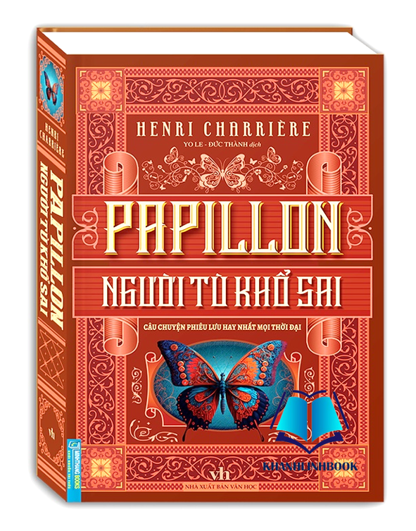 Sách - PAPILLON - Người tù khổ sai (Bìa cứng)