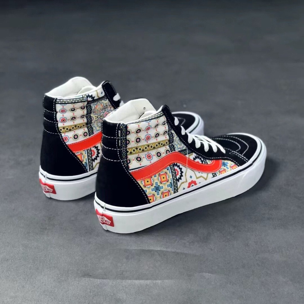 Giày Vans SK8-Hi Reissue Moroccan Tile Check VN0A4BV8687