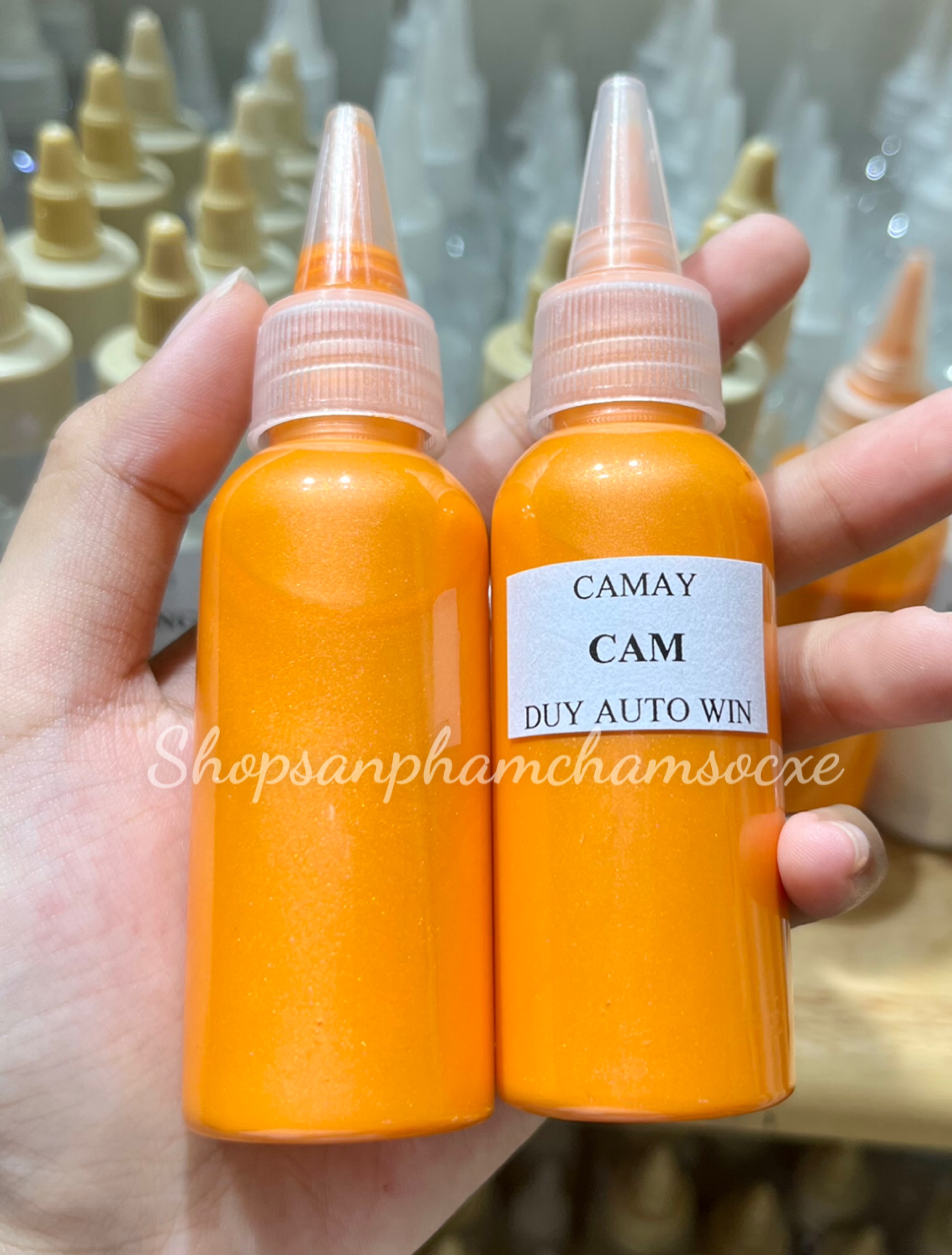 Camay cam đóng chai 50g và 100g