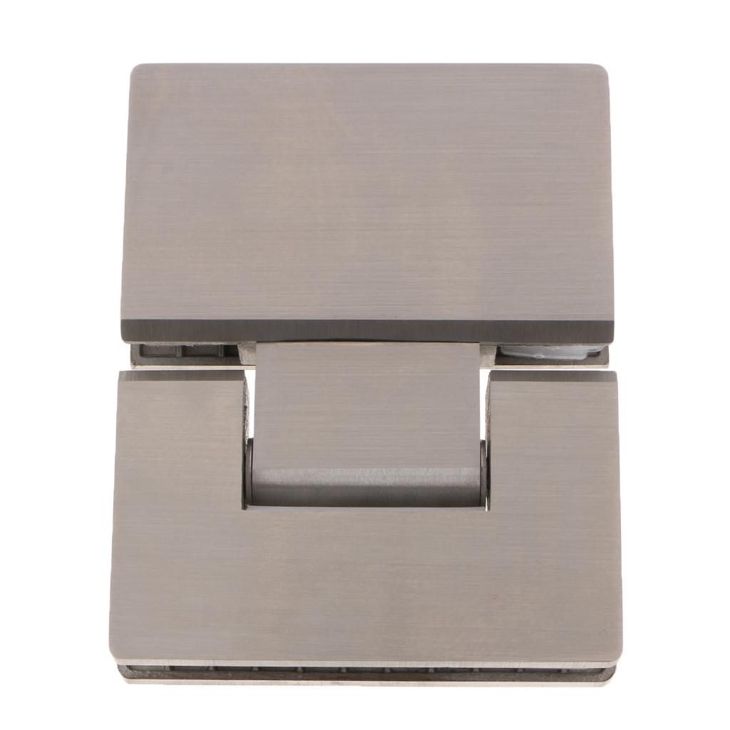 180 Degree Adjustable Glass Shower Hinges Tempered Glass Clamp Connector Shower Doors Hinges