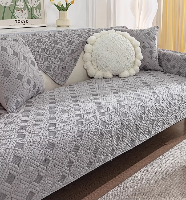 Thảm sofa - Thoi xám ghi - TSF112