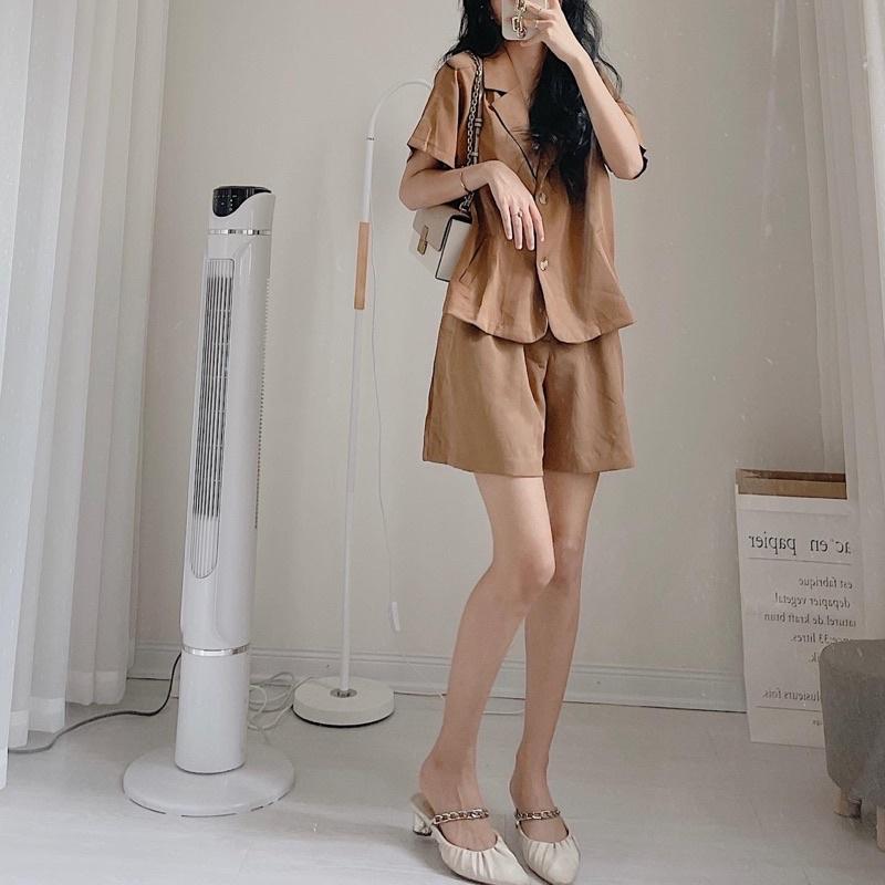 Set cộc nâu by Samhyewear