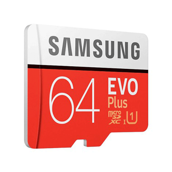 Thẻ nhớ 64Gb Micro-SDHC Samsung Evo Plus (Class 10) MB-MC64HA/APC- Hàng chính hãng