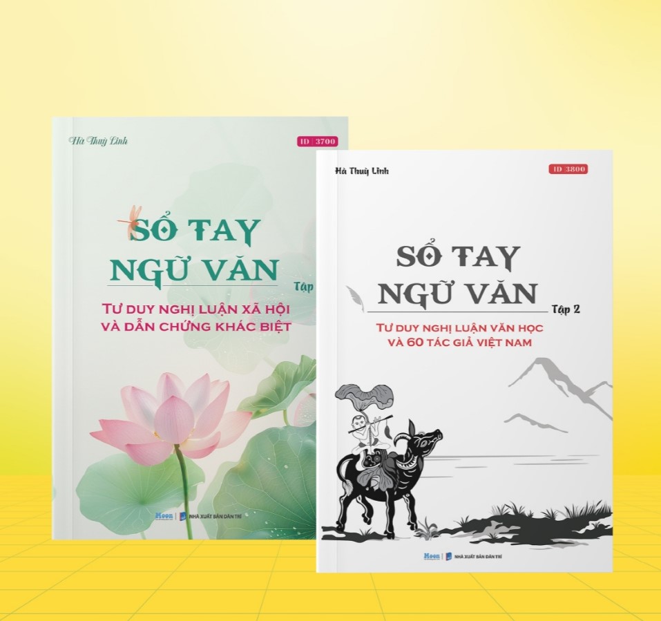 Sách - Combo 2 Sách Sổ tay Ngữ văn: Tư duy nghị luận xã hội - Nghị luận văn học