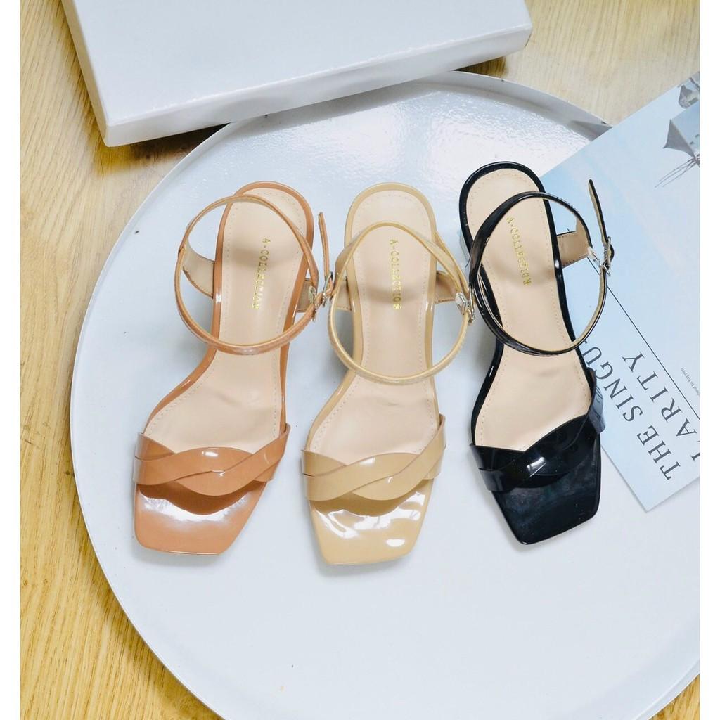 Dép sandal nữ 7p, dép xăng đan nữ quai ngang 7p