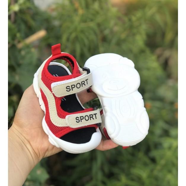 Sandal tập đi chống vấp cho bé trai và bé gái sport ảnh thật 1915