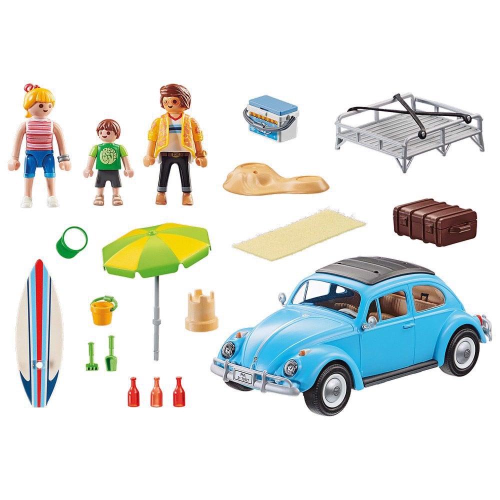 Đồ chơi mô hình Playmobil Xe cổ điển Volkswagen Beetle 1:17 kèm nhân vật 52 pcs