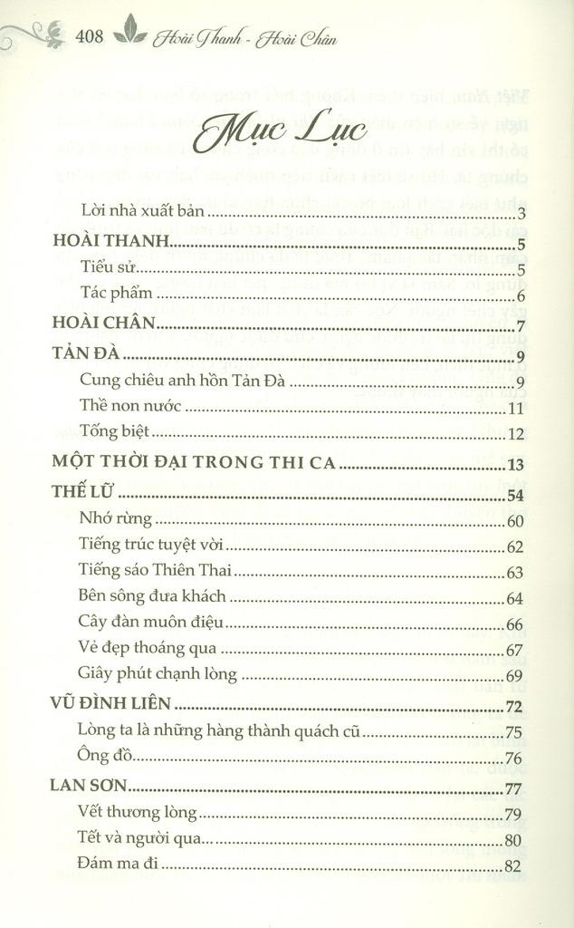 Danh Tác Văn Học Việt Nam - Thi Nhân Việt Nam - Bìa Cứng