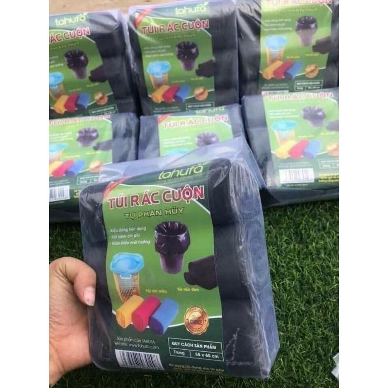 Sét 3 cuộn/túi đựng rác tự phân hủy