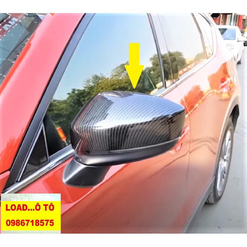 Ốp Gương Chiếu Hậu Xe Mazda CX5 2023-2018 Vân Carbon Cao Cấp Nhất Thị Trường